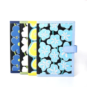 Custom Printed Paper Business Top PU Leather Diary Journal Planner Notebook