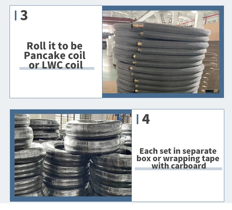 Air Conditioner Pair Coil Copper Pipe Copper Tube AC PE insulated Copper Connecting Tube Roll factory