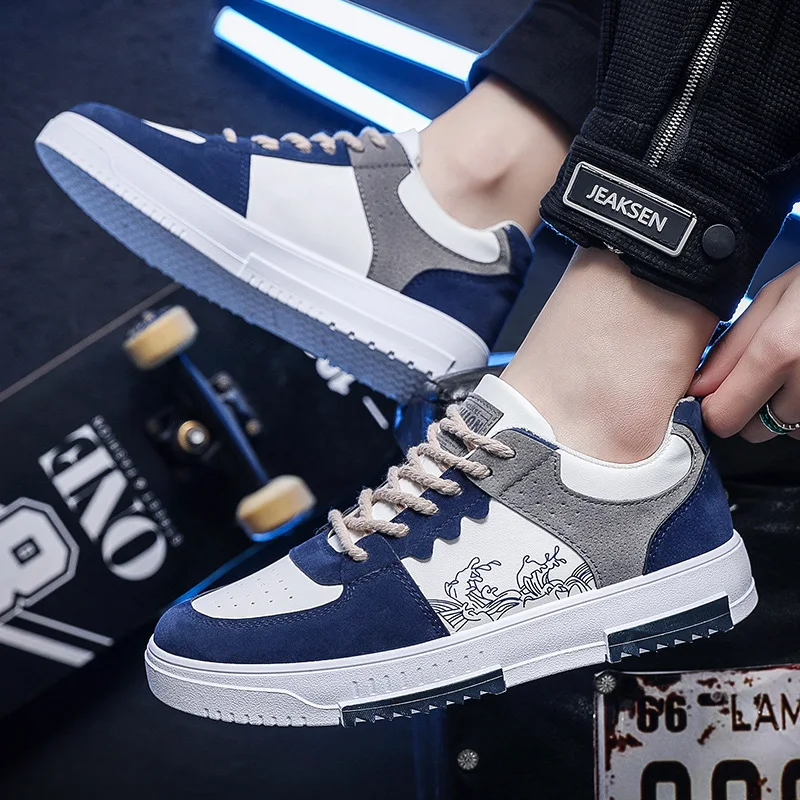 New men's student board shoes men low-top casual all match small white Light shoes men fashion shoes