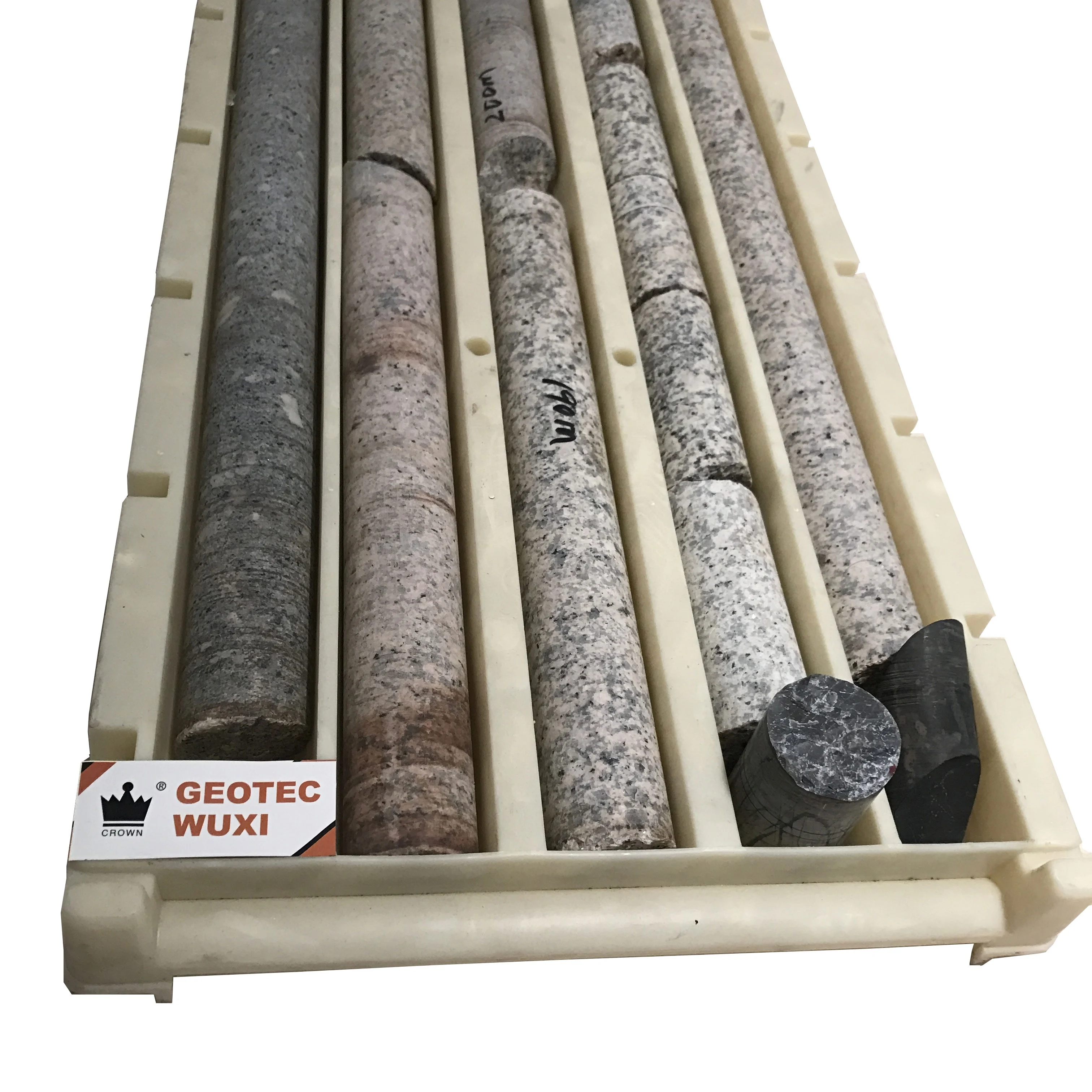 Пластиковый держатель rock 4 полосы 0 5 метров AQ BQ NQ HQ PQ core box tray