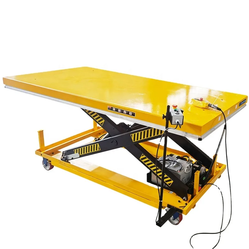 Flexible Top Quality Remote Controlled Hydraulic Lift Table with CE Certificate