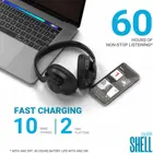 OEM-SHELL -35dB 60Hrs Wireless Noise Cancelling Headphones with 6 Mic ANC mobile headphones Bluetooth Wireless Headphones