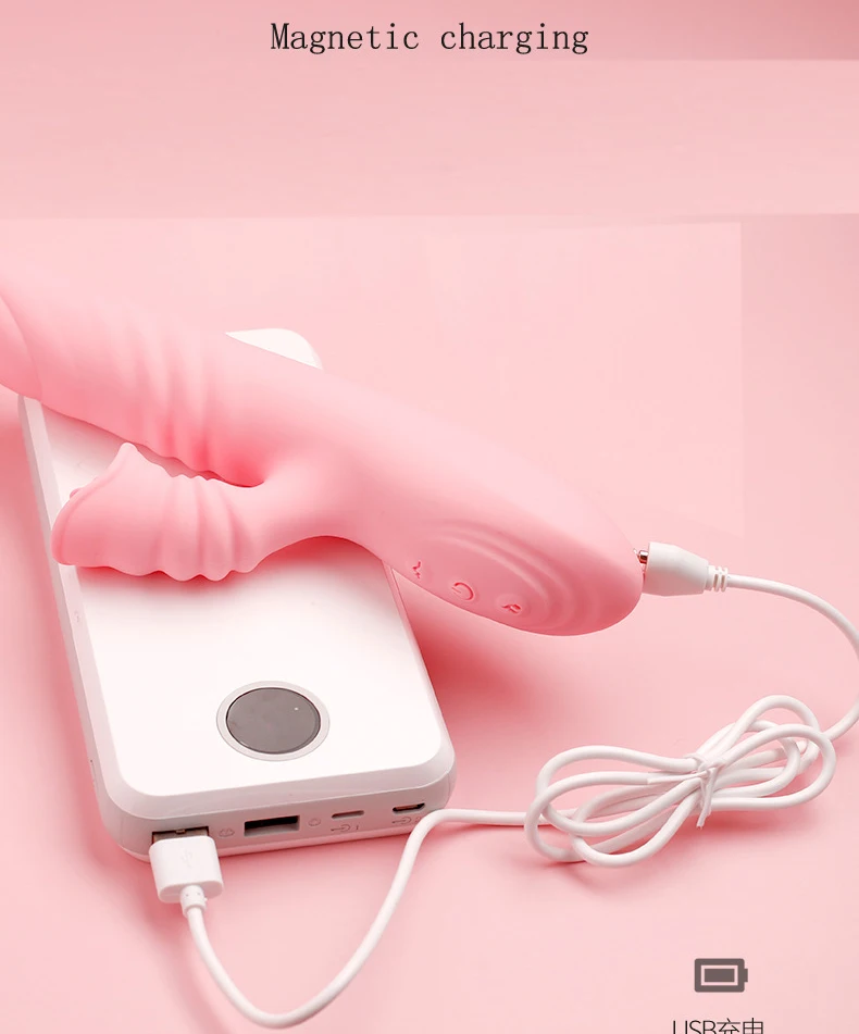 Sensora Vibro Vibromasseur Gode Raliste Chauffant En Silicone - Couleur  Chair - Rechargeable Par USB - Neuf Point G