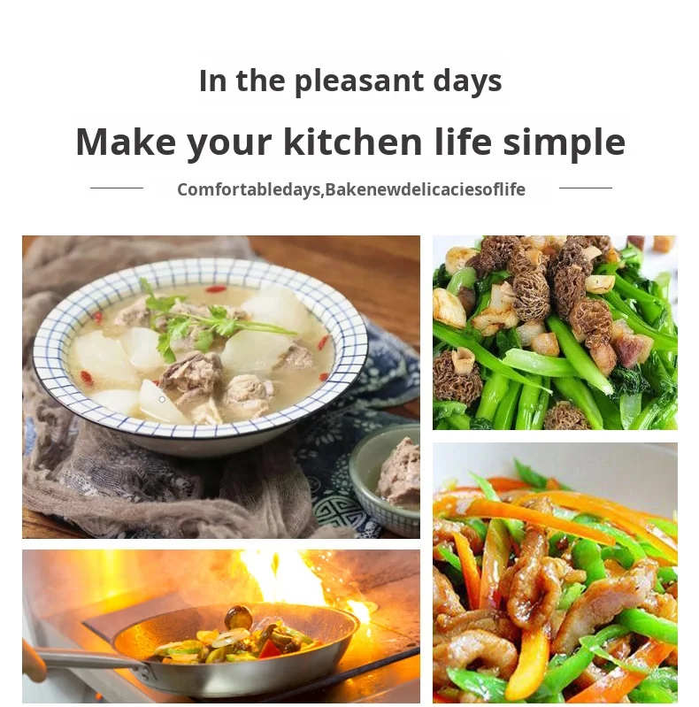 High-Temperature Resistant Silicone Kitchen Utensil Set Non-Stick Pan Spatula and Soup Spoon details