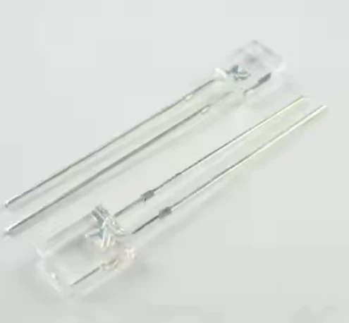 LED Rettangolare Blu Chiaro Acqua Ultra Luminoso - 2x5x7 Mm - 50 Pezzi - CircuitsGarage