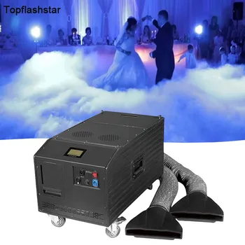Topflashstar Electric Water Base Fog Machine Low Lying Ground Smoke for Wedding Parties & Stage Events