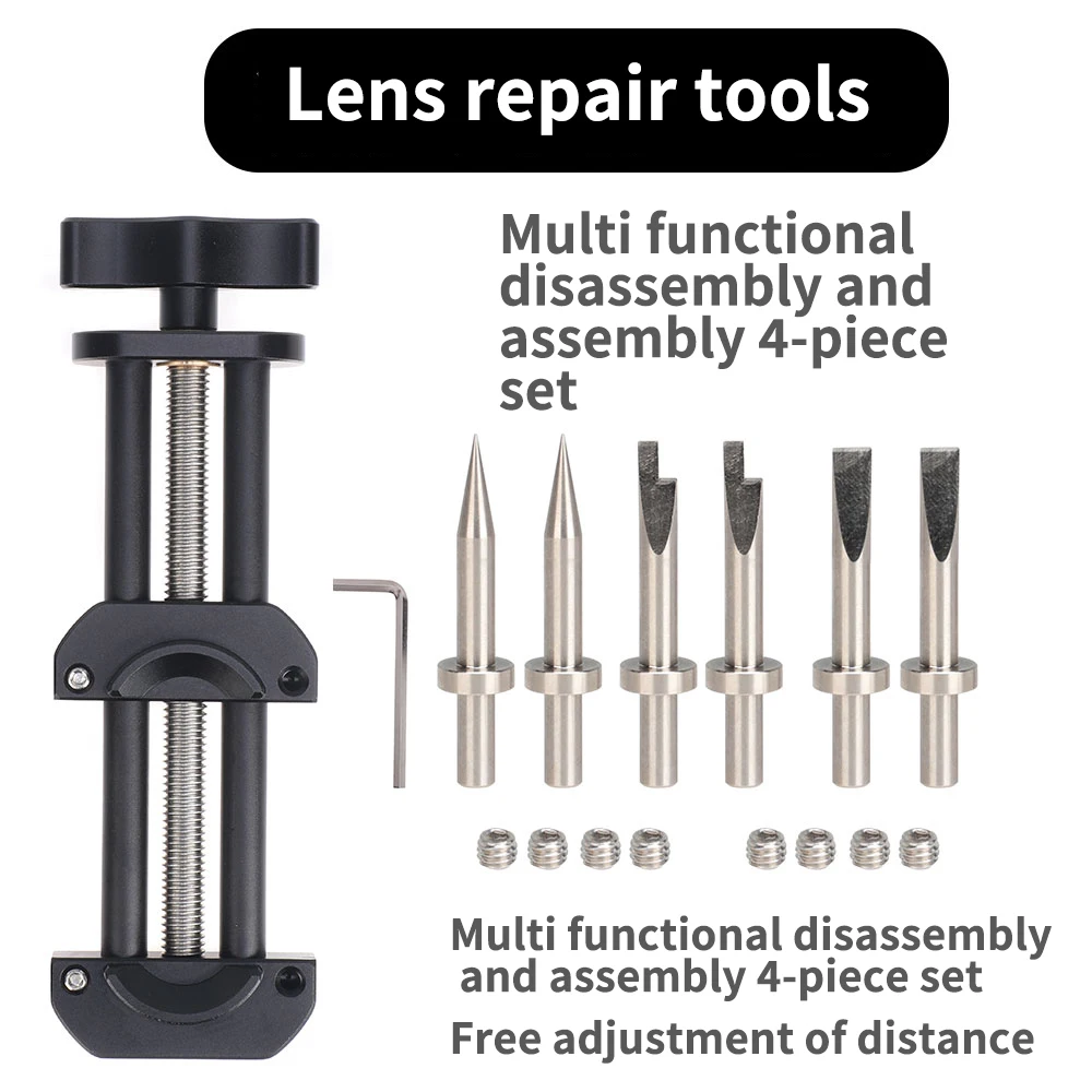 Clé à Objectif En Acier Inoxydable Pour Appareil Photo, Télescopes - Double Tête Plate/pointue, Compatible 25mm à 120mm