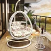 Simple white-single swivel + tea table-9-piece set