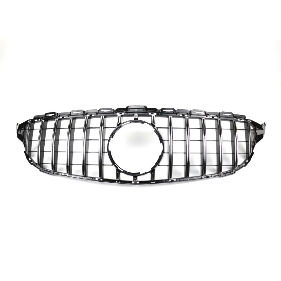 product tiypeor front bumper grille for mercedes benz c class w205 2014   2018  car gtr style black-8