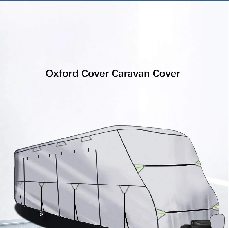 Professional Factory Polyester Rv Motorhome Cover Hail Protection Caravan Cover Travel Trailer