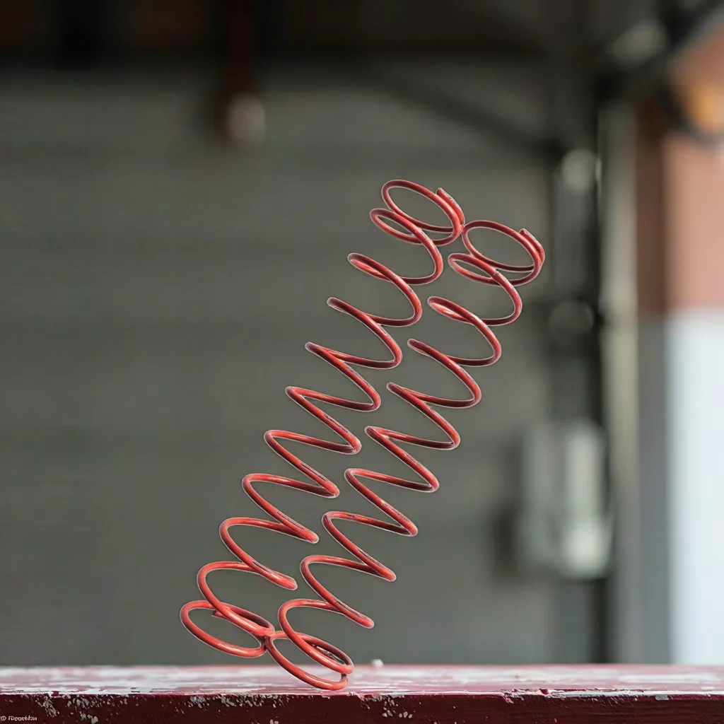 Sinuous Black Tricycle Spring Custom Spare Parts Coil Music Wire Stainless Steel Stretch Tension Spring Compression Spring