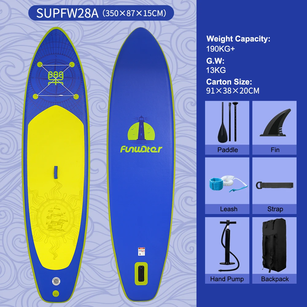 FunWaterSUPボード サップインフレータブルスタンドアップパドルーボード FunWaterSUPボード サップインフレータブルスタンドアップパド