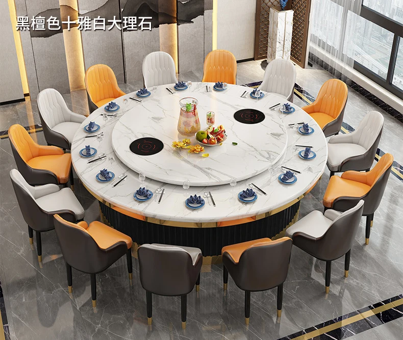 Concrete Dining Table Set Arrival 12 Seater Royal Round Marble New Home Furniture Dining Chair Modern 7 Days