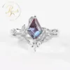 Lab Alexandrite Ring Shape 7