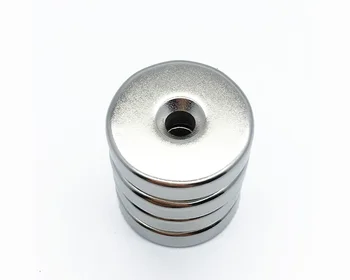 China Wholesale Customizable N52 NdFeB Disc Magnet Ferrite Rare Earth Neodymium Countersunk Magnet Bending Punching Moulding