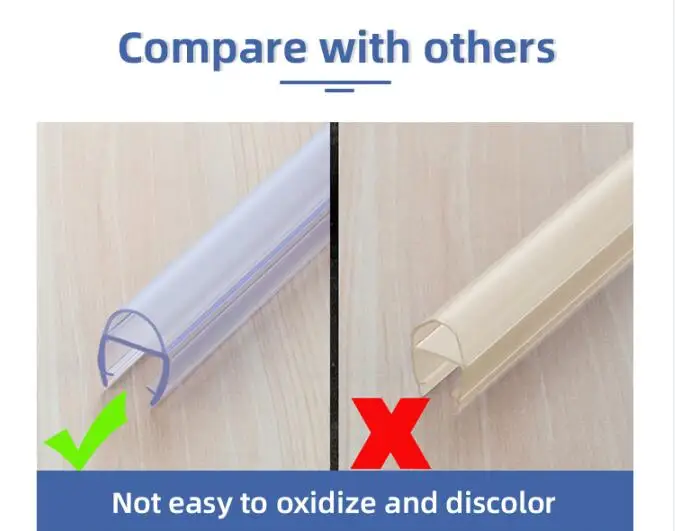 180 Degree Shower Glass Sliding Door Seal Strip Profiles Buy