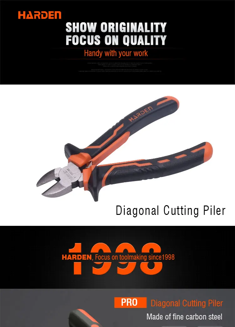 Professional Germany Type Multi Tool Durable Diagonal Cutting Pliers