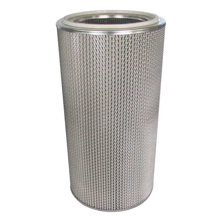 TOPEP Customized Dust Collection Filter 240*350*660 Stainless Steel Frame Used for High Temperature