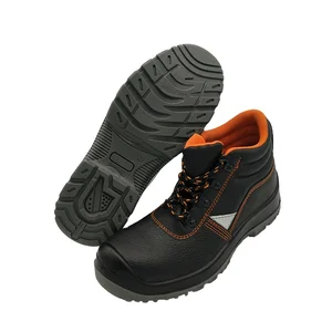 Heavy Duty PU Injection Safety Boots for Construction Labor & Security Guard Summer Winter & Autumn Comfortable Forklift Shoes