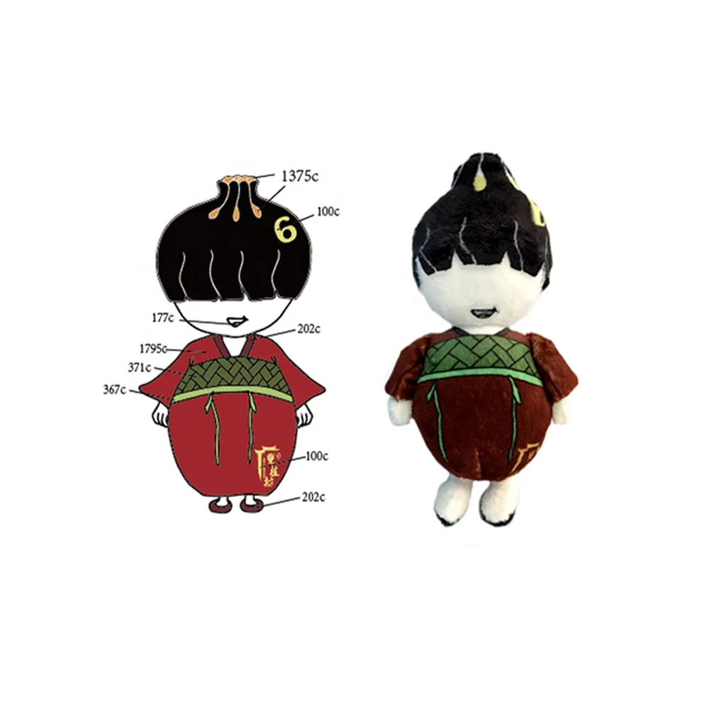 Low MOQ Oem Shanghai Custom Human Plush Dolls With Hat