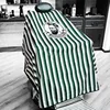Green Stripes(Slightly larger and thicker pongee fabric)