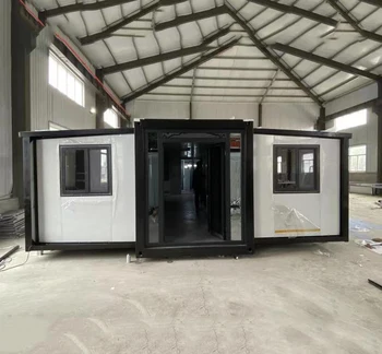 Extendable Containers House ready to living with washroom kitchen factory provide 40ft Luxury 3 Bedroom Modular Prefab house