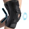 Black (single crescent-shaped knee brace)