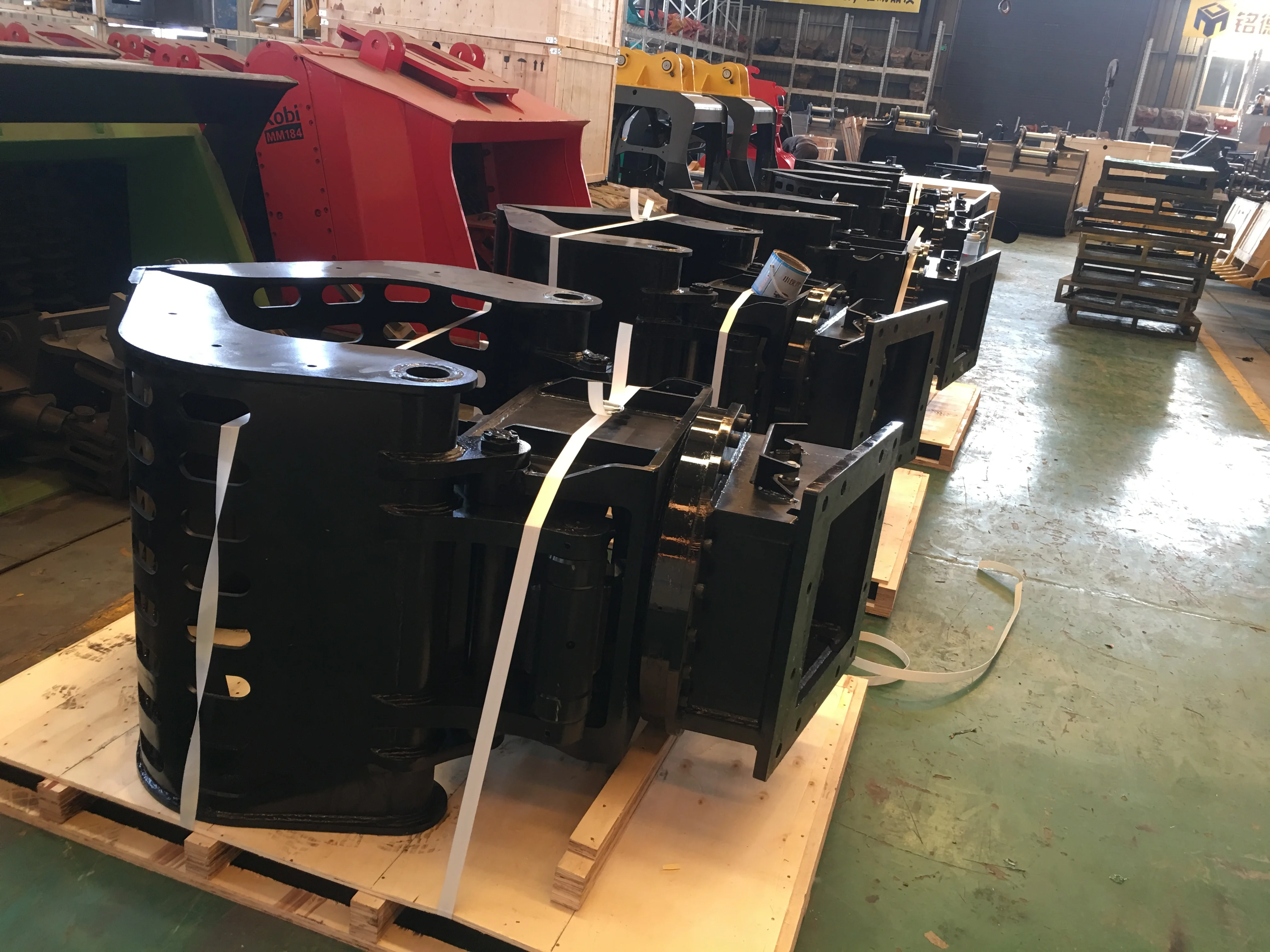 Factory Excavator Demolition Grab For Dx480 Sandstone Grab Attachment