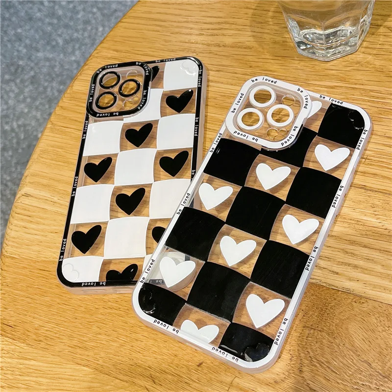 Black Trendy Phone Case