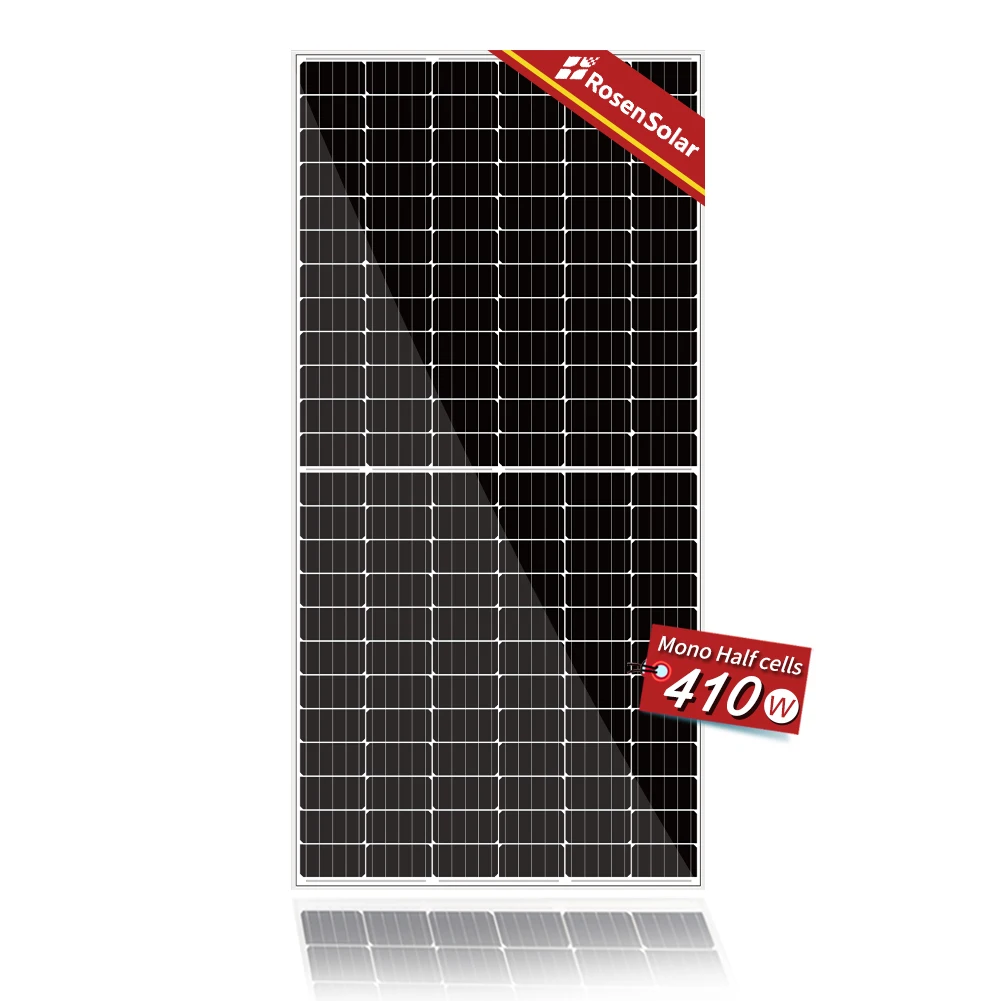 High efficiency solar panel perc monocrystalline half cut rosen hot sell half cell pv half cell solar panel