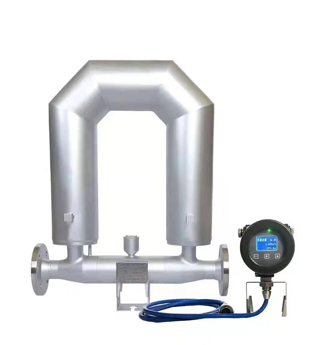 Diesel Bitumen Coriolis Mass Flowmeter Mass Integrate Compact Flow Meter