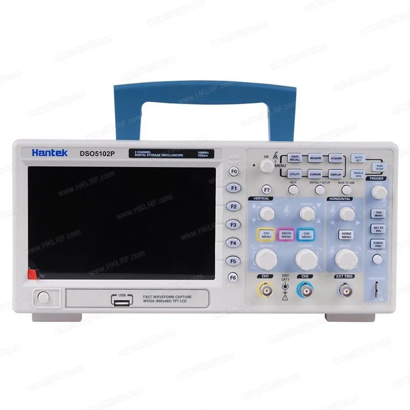 Hantek Dso5102p Original Usb Digital Storage Oscilloscope 2 Channels 100mhz  1gsa/s高速配信 - Buy Dso5102p,Oscilloscope Digital Multimeter,Hantek 2 ...