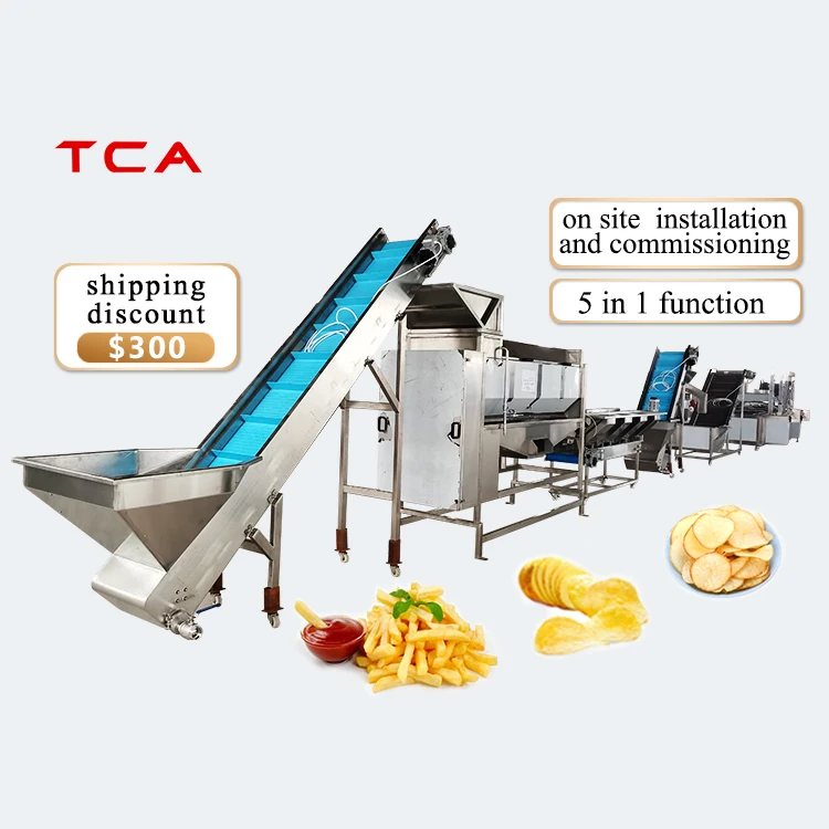 300kgh Full Automatic French Fries Production Line  Potato Processing  Machine Manufacturer and Supplier