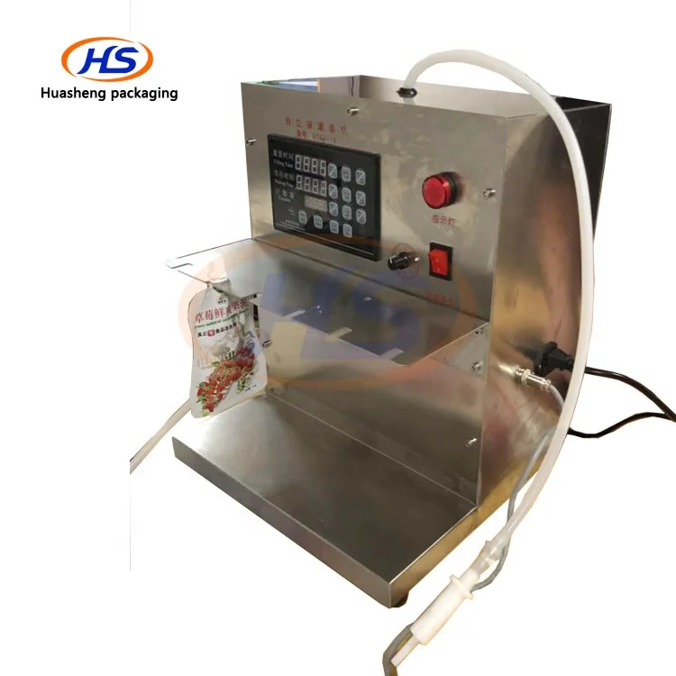 Manual Spout Pouch Filling Machine 17 Liters Per Minute with Big Volume