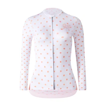 JS 3D Pro Pattern Custom Lightweight Female Bike Suits Long Sleeve High Elastic Breathable Cycling Wear Suit