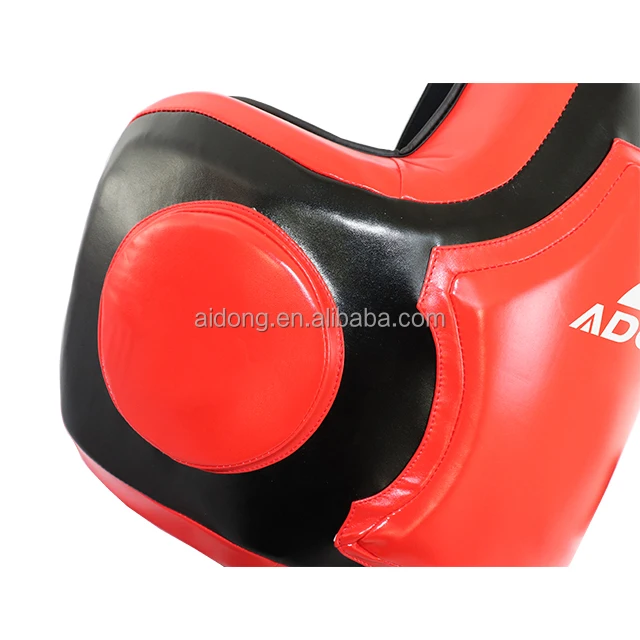 Aidong Custom Logo Boxing Chest Belly Pad Muay Thai Chest And Belly Guard Boxing Body Guard Pads 