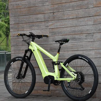 Mid Drive E Ebike Full Suspension 1000w Mountain Bike 29 Carbon