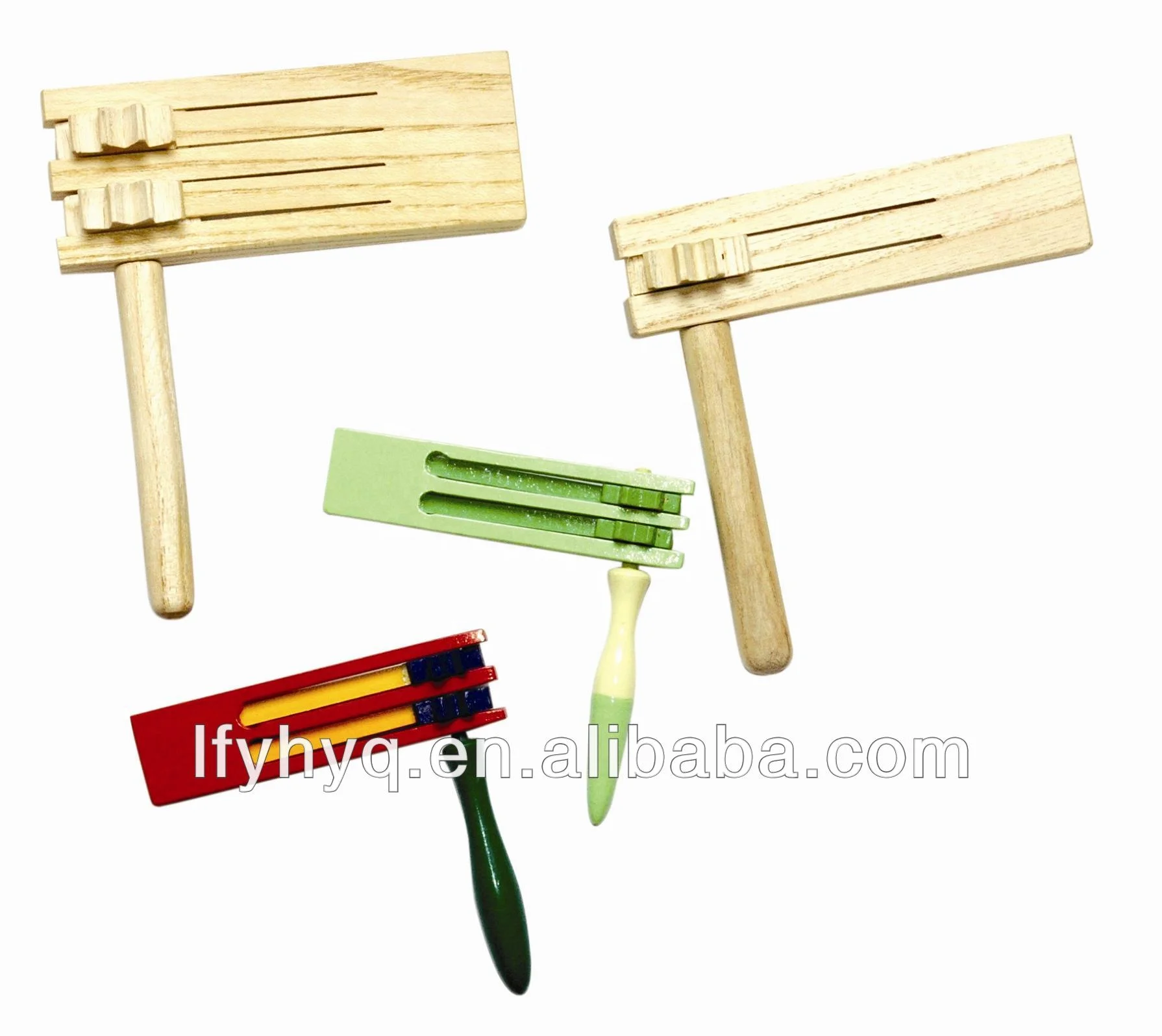 Wholesale Orff Percussion Instrument Custom Logo Wood Noise Maker