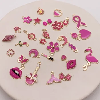 30pcs/set assorted mini charms for necklace