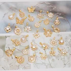 Pendants Diamond Pendant Gold Plated Jewelry Pendants Plated Custom Diamond 18K Zircon Fashion For Butterfly 24K Women High Quality Pendant