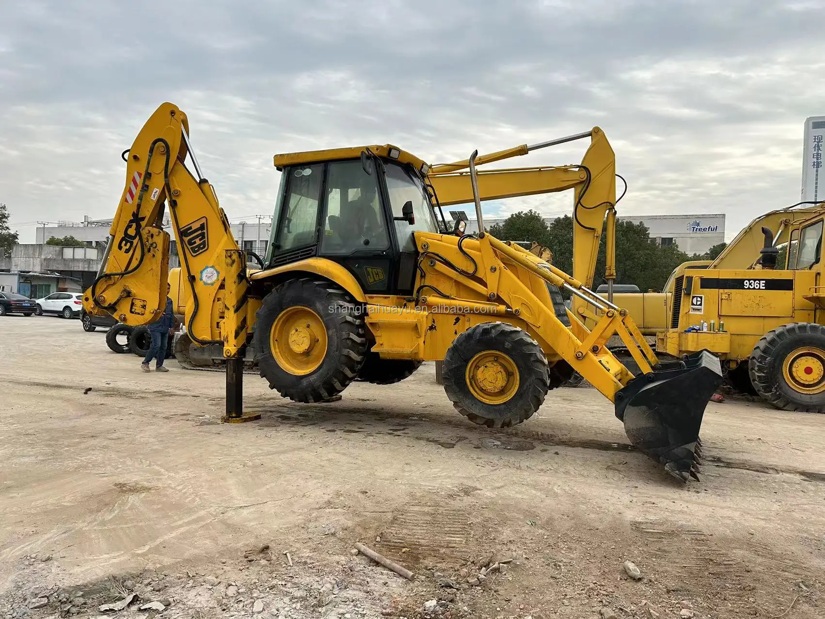 Jcb 3cx Eco Used Loader 4 Wheels Backhoe Loader 7 Tons Used Excavating ...