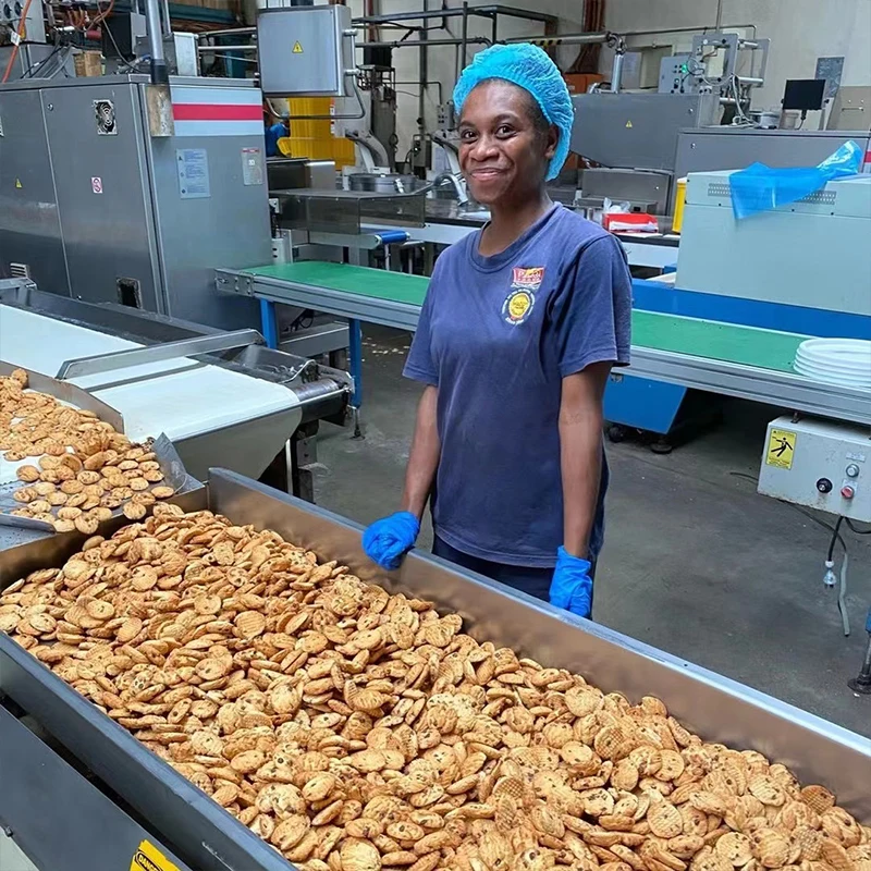 Full Automatic Biscuit Production Line/machine for Making Crackers Finger Biscuits Animal Biscuits Machinery Factory