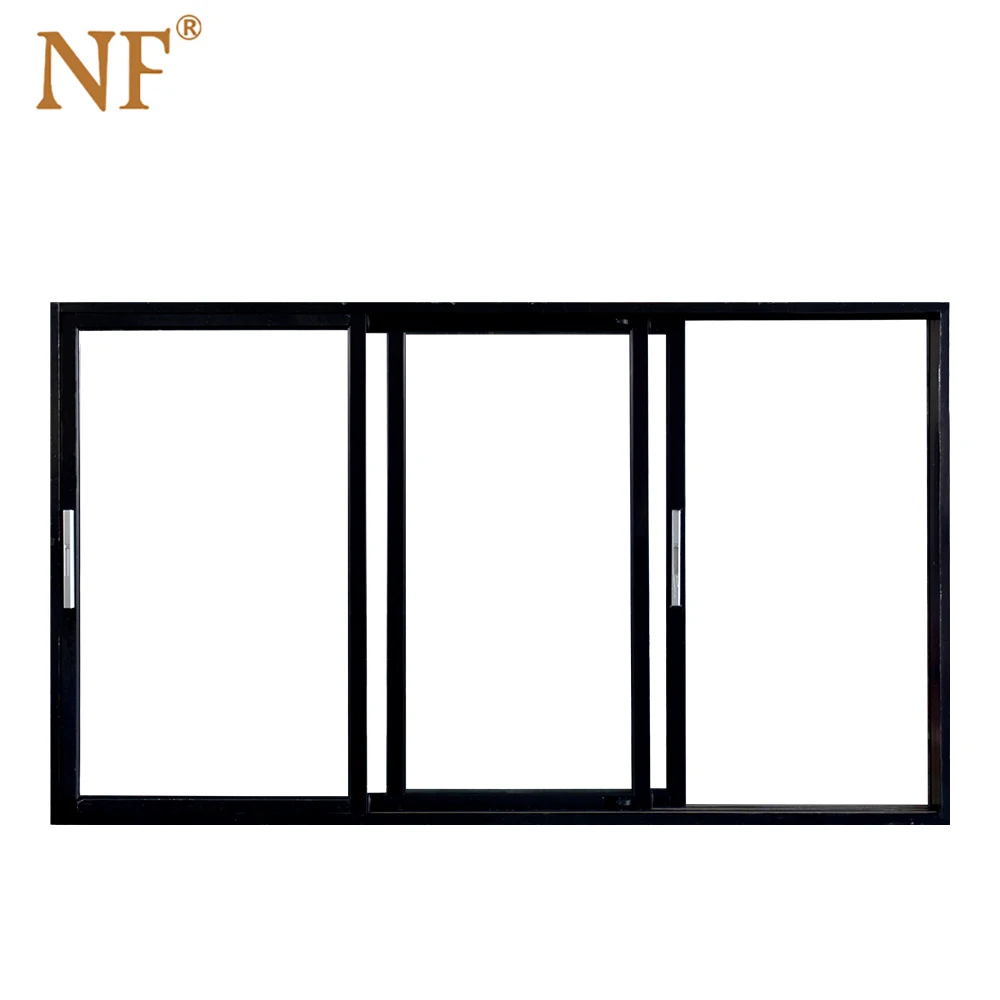 3 Tracks Mosquito Net Aluminium Sliding Doors