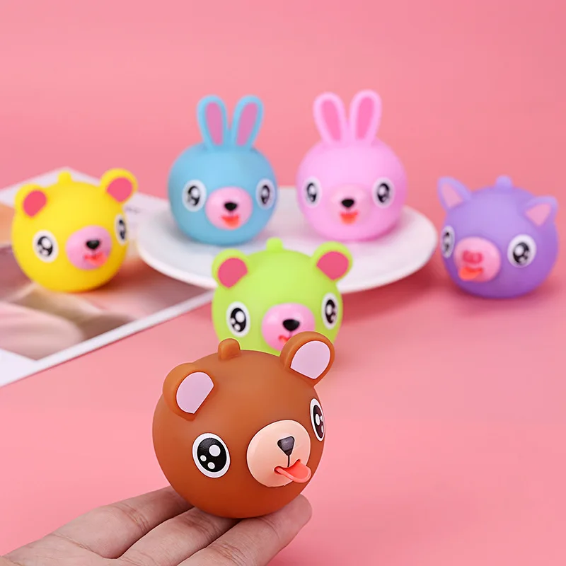 thumbnail interactive-video image 1 of Oshaberi Doubutsu/Jabber Ball Rabbit Toy Drawing 1 of 1