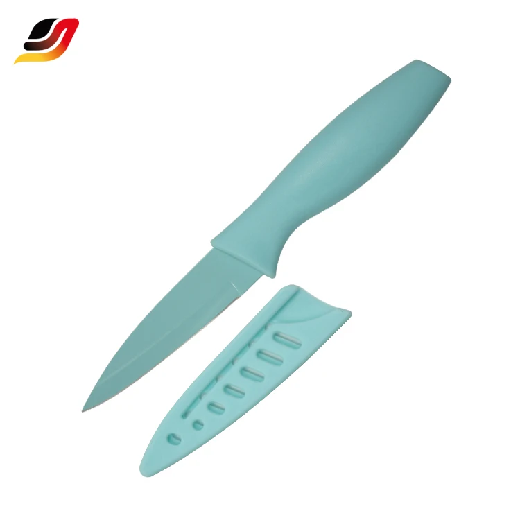 2PCS Plastic Cutting Board with 2PCS Non-stick Paring Eco-friendly Knife Holder for Safe Knife Cutting Board and Knife Set