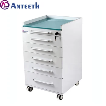 New Design mobile dental cabinet with drawers mueble dental