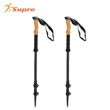 Supro Carries High Quality Versatility Aluminum Alloy Trekking Pole 4 Straight Grip Handle