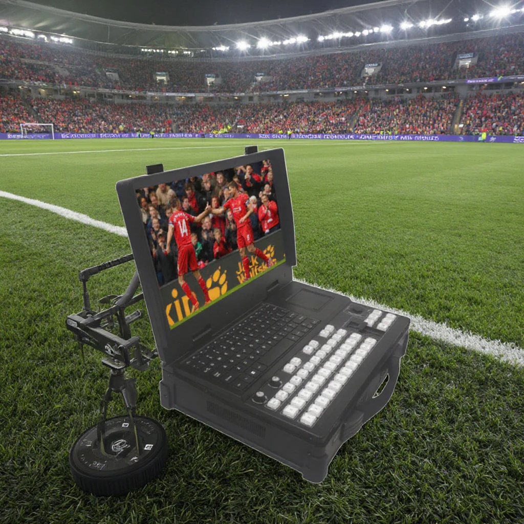 Pro Live Video Mixer Switcher Encoder Broadcast Streaming