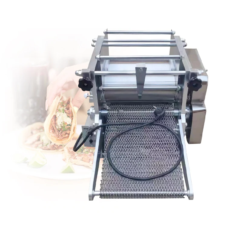 Factory Taco Al Pastor Machine Wheat Flour Tortilla Press To Mexican