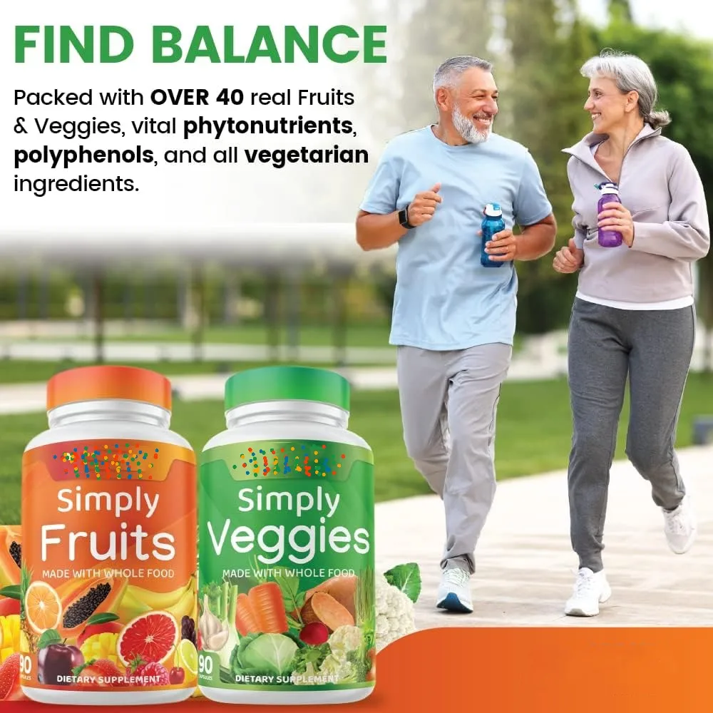 Oem Fruits And Veggies Capsules Whole Food Supplement With Superfood